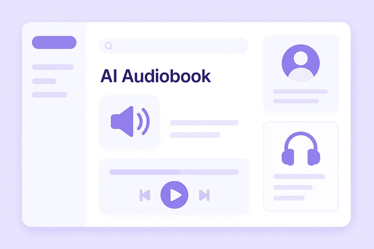 AI audiobook generators comparison showing various tools and features for 2025