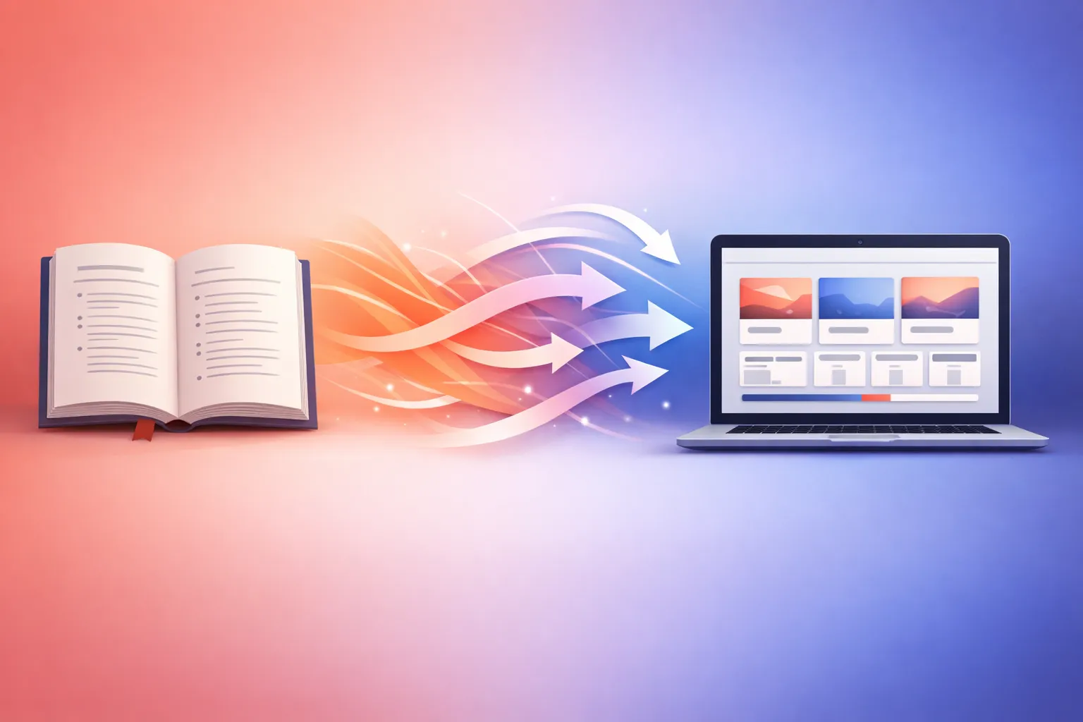 Converting a book into an online course with AI - modules, lessons, exercises, and assessments