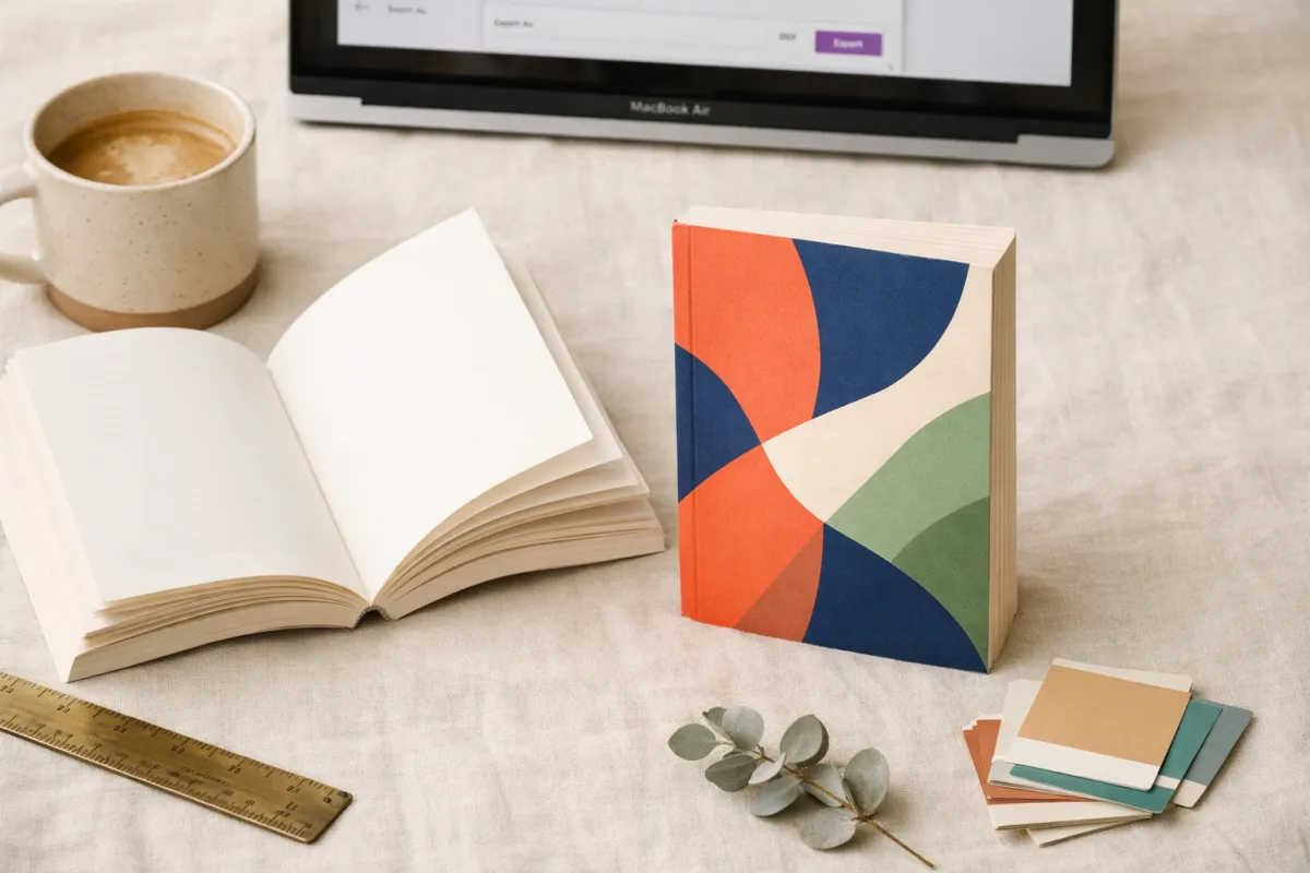 Print-ready PDF book export for Amazon KDP paperback publishing