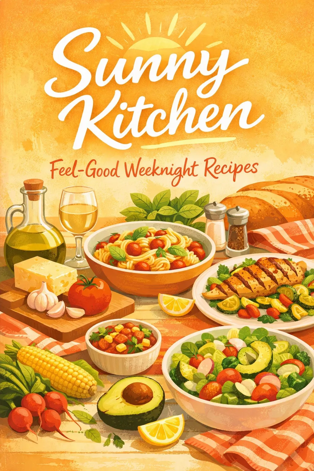 AI-generated cookbook cover