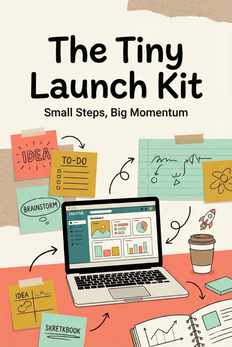 Business guide cover The Tiny Launch Kit