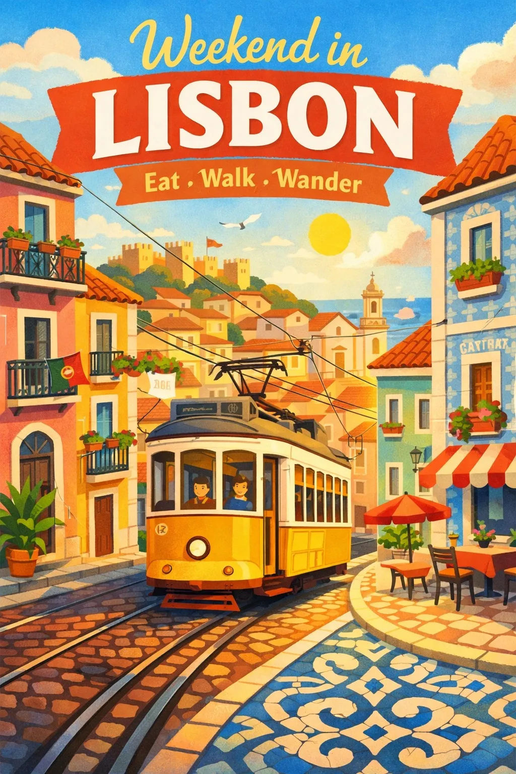 AI-generated travel guide cover