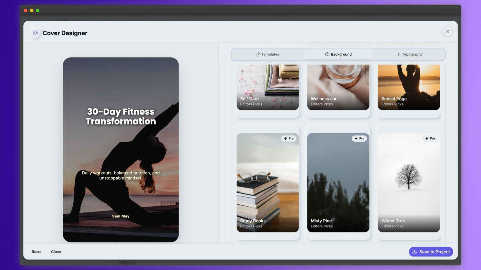 Ebook example: customization demo