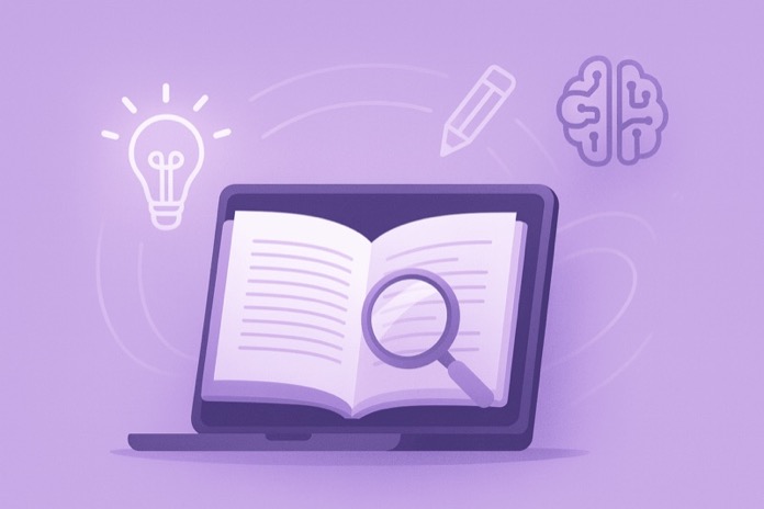 AI ebook generator interface showing idea-to-chapter generation and outline creation