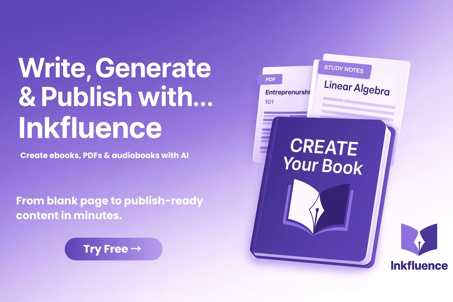 AI Book Writer & Ebook Creator